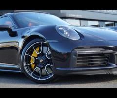 Porsche 911 Stunning 911 992 Turbo S Finished In Jet Black Metallic With Two Tone Black and Bordeaux - 35