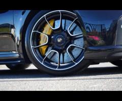 Porsche 911 Stunning 911 992 Turbo S Finished In Jet Black Metallic With Two Tone Black and Bordeaux - 36