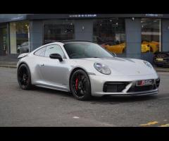 Porsche 911 Stunning 992 Carrera 4 GTS. Finished In GT Silver With Black Alcantara And Leather Seats - 4