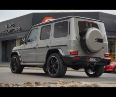 Mercedes-Benz G Class Stunning G63 AMG Finished In MANUFAKTUR Classic Grey With Bengal Red and Black - 2