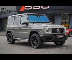 Mercedes-Benz G Class Stunning G63 AMG Finished In MANUFAKTUR Classic Grey With Bengal Red and Black - 4