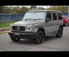 Mercedes-Benz G Class Stunning G63 AMG Finished In MANUFAKTUR Classic Grey With Bengal Red and Black - 7