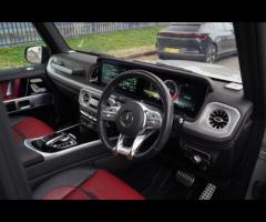 Mercedes-Benz G Class Stunning G63 AMG Finished In MANUFAKTUR Classic Grey With Bengal Red and Black - 21