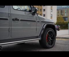 Mercedes-Benz G Class Stunning G63 AMG Finished In MANUFAKTUR Classic Grey With Bengal Red and Black - 28