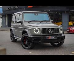 Mercedes-Benz G Class Stunning G63 AMG Finished In MANUFAKTUR Classic Grey With Bengal Red and Black - 32