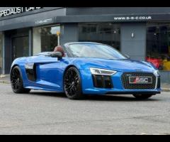 Audi R8 Stunning R8 V10 Spyder Finished In Ara Blue Crystal With Vermont Brown Fine Nappa Leather. F - 6