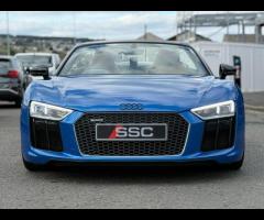 Audi R8 Stunning R8 V10 Spyder Finished In Ara Blue Crystal With Vermont Brown Fine Nappa Leather. F - 7