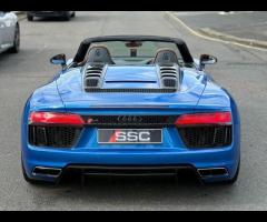 Audi R8 Stunning R8 V10 Spyder Finished In Ara Blue Crystal With Vermont Brown Fine Nappa Leather. F - 13
