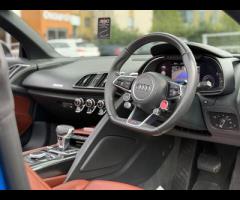 Audi R8 Stunning R8 V10 Spyder Finished In Ara Blue Crystal With Vermont Brown Fine Nappa Leather. F - 17