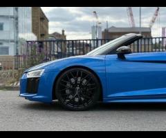 Audi R8 Stunning R8 V10 Spyder Finished In Ara Blue Crystal With Vermont Brown Fine Nappa Leather. F - 41