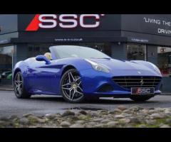 Ferrari California Stunning California T Finished in Special Order Blu Elettrico With Crema Leather.