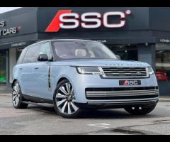 Land Rover Range Rover Stunning SV P530 LWB Finished In Ionian Silver With Perlino Leather. Fantasti