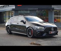 Mercedes-Benz CLA Stunning CLA45 AMG S PLUS Shooting Brake Finished In Cosmos Black Metallic With Fu - 4