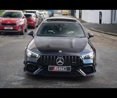 Mercedes-Benz CLA Stunning CLA45 AMG S PLUS Shooting Brake Finished In Cosmos Black Metallic With Fu - 6