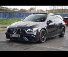 Mercedes-Benz CLA Stunning CLA45 AMG S PLUS Shooting Brake Finished In Cosmos Black Metallic With Fu - 7