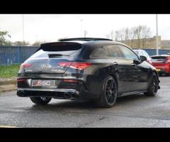 Mercedes-Benz CLA Stunning CLA45 AMG S PLUS Shooting Brake Finished In Cosmos Black Metallic With Fu - 10