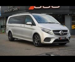 Mercedes-Benz V Class Stunning V220d AMG Line XLWB Finished In Silver Metallic With Black Nappa Leat - 4