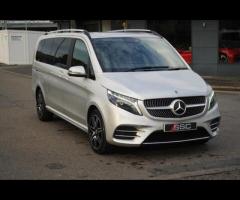 Mercedes-Benz V Class Stunning V220d AMG Line XLWB Finished In Silver Metallic With Black Nappa Leat - 5