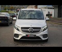 Mercedes-Benz V Class Stunning V220d AMG Line XLWB Finished In Silver Metallic With Black Nappa Leat - 6