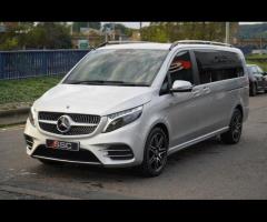 Mercedes-Benz V Class Stunning V220d AMG Line XLWB Finished In Silver Metallic With Black Nappa Leat - 7