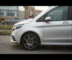 Mercedes-Benz V Class Stunning V220d AMG Line XLWB Finished In Silver Metallic With Black Nappa Leat - 9
