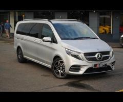 Mercedes-Benz V Class Stunning V220d AMG Line XLWB Finished In Silver Metallic With Black Nappa Leat - 29