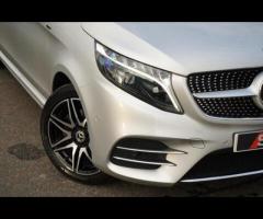 Mercedes-Benz V Class Stunning V220d AMG Line XLWB Finished In Silver Metallic With Black Nappa Leat - 30