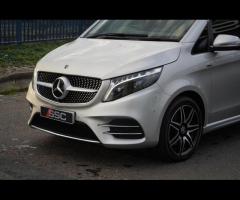 Mercedes-Benz V Class Stunning V220d AMG Line XLWB Finished In Silver Metallic With Black Nappa Leat - 31