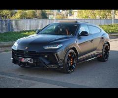 Lamborghini Urus Stunning URUS S Finished In Nero Hele With Nero Ade and Arancio Leonis Alcantara Pe - 7