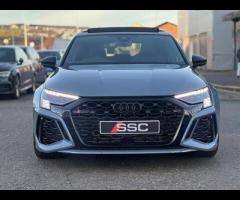 Audi RS3 Stunning All New RS3 Sportback Vorsprung Finished In Kemora Grey With Black Quilted Fine Na - 6