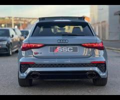 Audi RS3 Stunning All New RS3 Sportback Vorsprung Finished In Kemora Grey With Black Quilted Fine Na - 11
