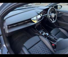 Audi RS3 Stunning All New RS3 Sportback Vorsprung Finished In Kemora Grey With Black Quilted Fine Na - 15