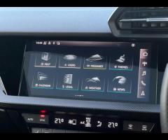 Audi RS3 Stunning All New RS3 Sportback Vorsprung Finished In Kemora Grey With Black Quilted Fine Na - 22