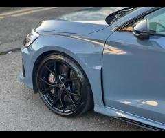 Audi RS3 Stunning All New RS3 Sportback Vorsprung Finished In Kemora Grey With Black Quilted Fine Na - 35