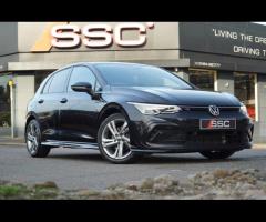 Volkswagen Golf Stunning Golf R Line eTSI Finished In Black Metallic With Sardegna Cloth Interior. F