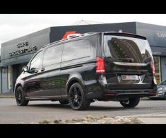 Mercedes-Benz V Class Stunning V300d AMG Line XLWB Finished In Obsidian Black Metallic With Black Na - 2