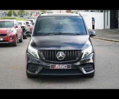 Mercedes-Benz V Class Stunning V300d AMG Line XLWB Finished In Obsidian Black Metallic With Black Na - 6