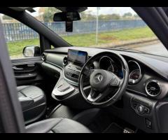 Mercedes-Benz V Class Stunning V300d AMG Line XLWB Finished In Obsidian Black Metallic With Black Na - 14