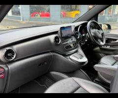 Mercedes-Benz V Class Stunning V300d AMG Line XLWB Finished In Obsidian Black Metallic With Black Na - 16