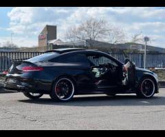 Mercedes-Benz C Class Stunning C63 AMG S Coupe Finished In Black Metallic With Two Tone Black and Pe - 5