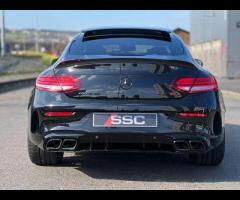 Mercedes-Benz C Class Stunning C63 AMG S Coupe Finished In Black Metallic With Two Tone Black and Pe - 6