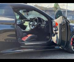 Mercedes-Benz C Class Stunning C63 AMG S Coupe Finished In Black Metallic With Two Tone Black and Pe - 11