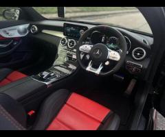 Mercedes-Benz C Class Stunning C63 AMG S Coupe Finished In Black Metallic With Two Tone Black and Pe - 12