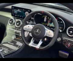 Mercedes-Benz C Class Stunning C63 AMG S Coupe Finished In Black Metallic With Two Tone Black and Pe - 13