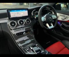 Mercedes-Benz C Class Stunning C63 AMG S Coupe Finished In Black Metallic With Two Tone Black and Pe - 14