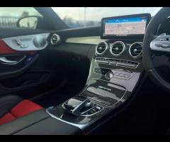 Mercedes-Benz C Class Stunning C63 AMG S Coupe Finished In Black Metallic With Two Tone Black and Pe - 16
