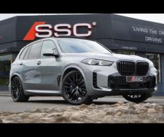 BMW X5 Stunning X5 30d M Sport Finished In Skyscraper Grey Metallic With Black Black Diamond Quilted
