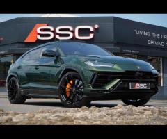 Lamborghini Urus Stunning Urus S Finished In Ad Personam Green With Nero Ade/Arancio Leonis Leather.