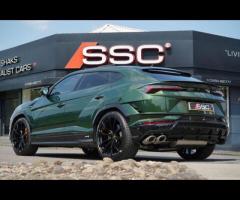 Lamborghini Urus Stunning Urus S Finished In Ad Personam Green With Nero Ade/Arancio Leonis Leather. - 2