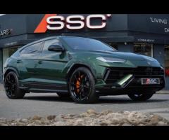Lamborghini Urus Stunning Urus S Finished In Ad Personam Green With Nero Ade/Arancio Leonis Leather. - 5